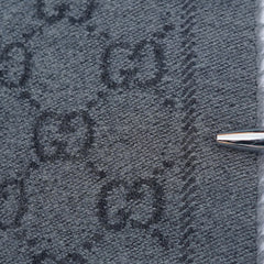 Gucci Wool GG Logo Pre-Owned Scarf