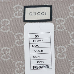 Gucci Wool GG Logo Pre-Owned Scarf