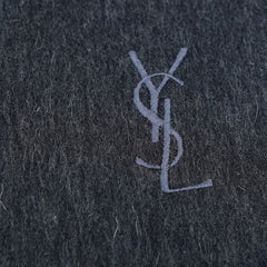 Yves Saint Laurent (YSL) Wool Plain Pre-Owned Scarf