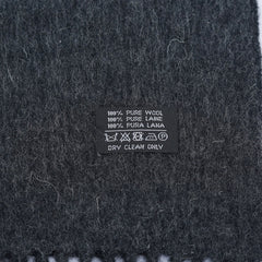 Yves Saint Laurent (YSL) Wool Plain Pre-Owned Scarf