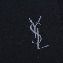 Yves Saint Laurent (YSL) Wool Plain Pre-Owned Scarf