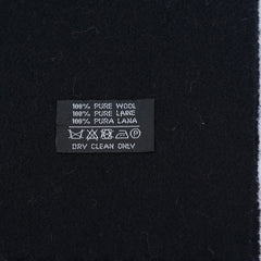 Yves Saint Laurent (YSL) Wool Plain Pre-Owned Scarf