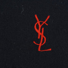 Yves Saint Laurent (YSL) Wool Plain Pre-Owned Scarf