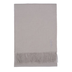 Yves Saint Laurent (YSL) Wool Plain Pre-Owned Scarf