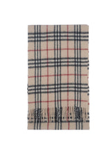 Burberry Pre-Owned Check Merino/Cashmere Beige Scarf