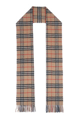 Burberry Pre-Owned Check Lambswool Beige Scarf