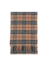 Burberry Pre-Owned Check Lambswool Beige Scarf