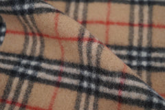 Burberry Pre-Owned Check Lambswool Beige Scarf
