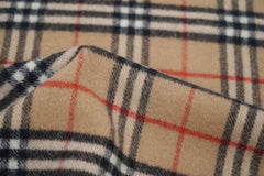 Burberry Pre-Owned Check Lambswool Beige Scarf