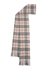 Burberry Pre-Owned Check Lambswool Beige Scarf