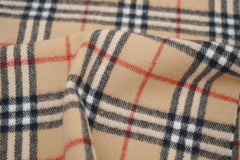 Burberry Pre-Owned Check Lambswool Beige Scarf