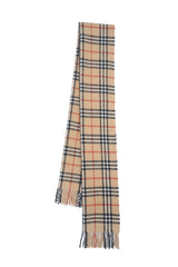Burberry Pre-Owned Check Lambswool Beige Scarf