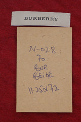 Burberry Pre-Owned Check Merino wool/Cashmere Beige Scarf