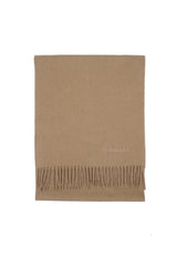 Plain Cashmere Beige Scarf