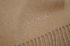 Plain Cashmere Beige Scarf