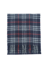 Check Cashmere Blue Scarf