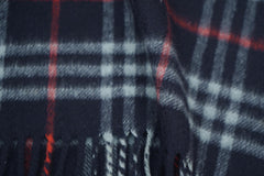 Check Cashmere Blue Scarf