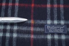 Check Cashmere Blue Scarf
