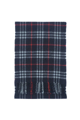 Check Cashmere Blue Scarf