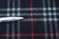 Check Cashmere Blue Scarf
