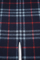 Check Cashmere Blue Scarf
