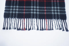 Check Cashmere Blue Scarf