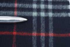 Check Cashmere Blue Scarf