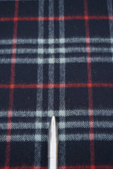 Check Cashmere Blue Scarf
