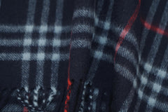 Check Cashmere Blue Scarf