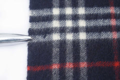 Check Cashmere Blue Scarf