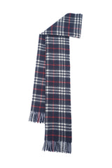 Check Cashmere Blue Scarf