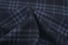 Check Cashmere Blue Scarf