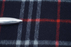 Check Cashmere Blue Scarf