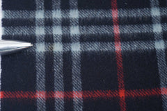 Check Cashmere Blue Scarf