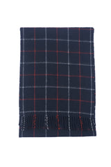 Check Cashmere Blue Scarf