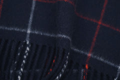 Check Cashmere Blue Scarf