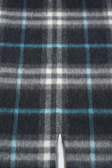 Burberry Pre-Owned Check Cashmere Dark Grey Scarf