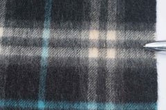 Burberry Pre-Owned Check Cashmere Dark Grey Scarf