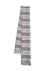 Check Lambswool Grey Scarf