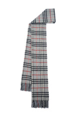 Check Lambswool Grey Scarf