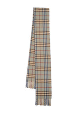 Check Cashmere Green Scarf