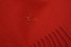 Plain Cashmere Red Scarf