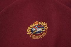 Plain Cashmere Maroon/Burgundy Scarf