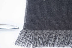 Vintage Monogram Wool Grey Scarf