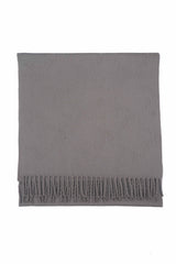 Logo Wool Sand Brown Scarf