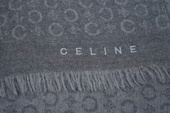 Vintage Cashmere/Wool Grey Scarf