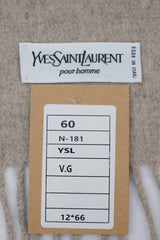 Solid/Plain Wool Brown Scarf