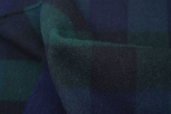 Burberry Pre-Owned Check Cashmere Blue Scarf