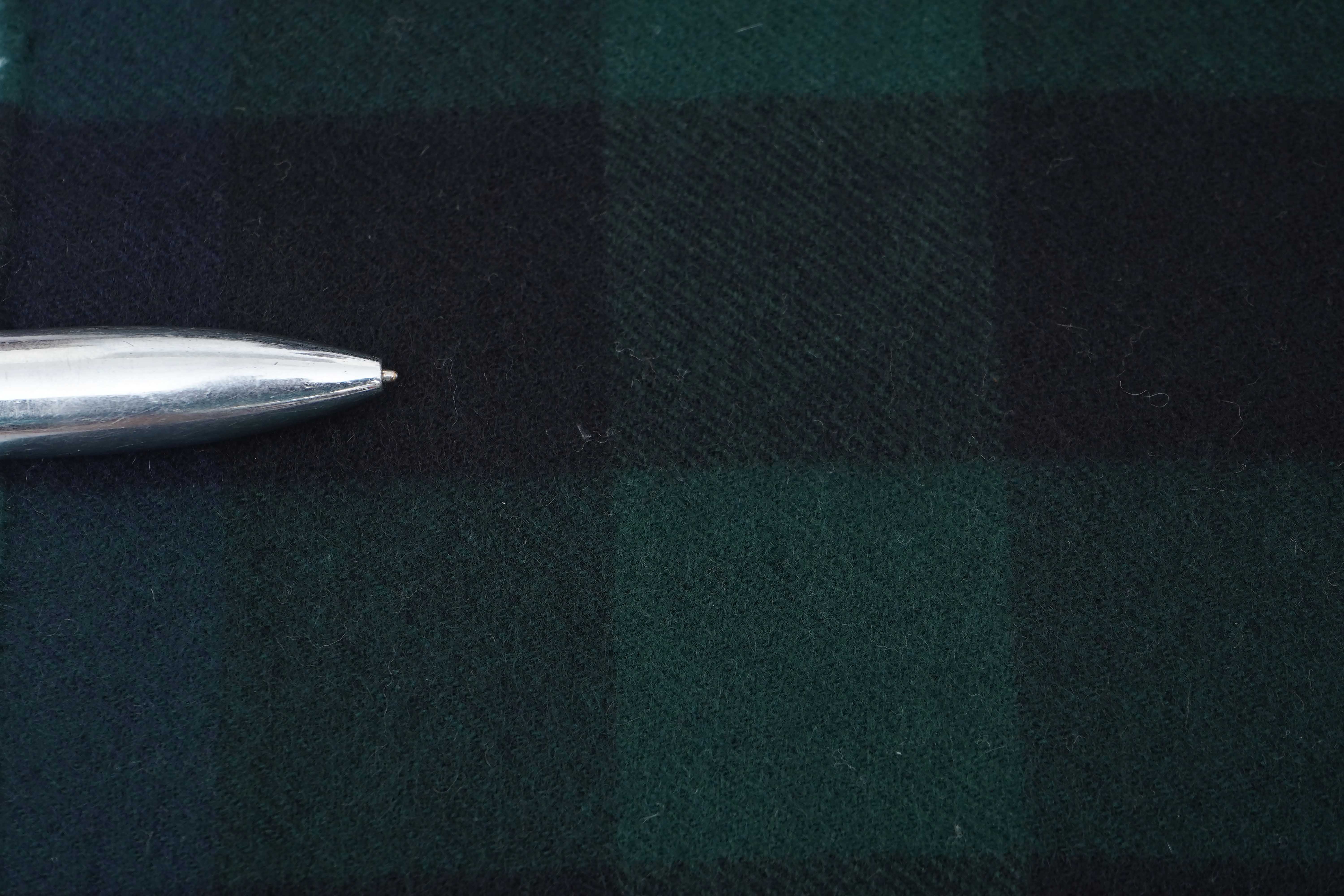 Classic Check Cashmere Blue Scarf