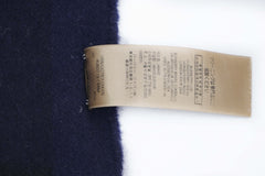 Burberry Pre-Owned Check Cashmere Blue Scarf